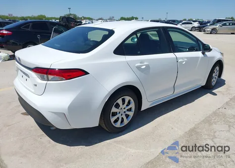 2025 Toyota Corolla Le z USA, uszkodzony, nr VIN 5YFB4MDE2SP238600